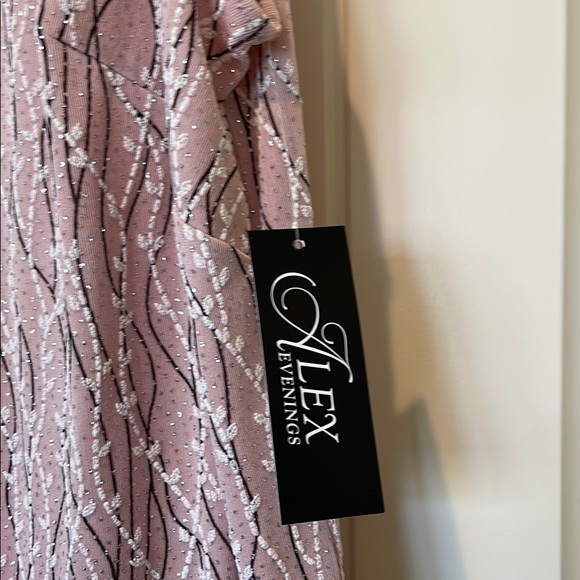 NWT Elegant Pink Patterned 2-piece Jacket & Tank Set - Picture 4 of 5